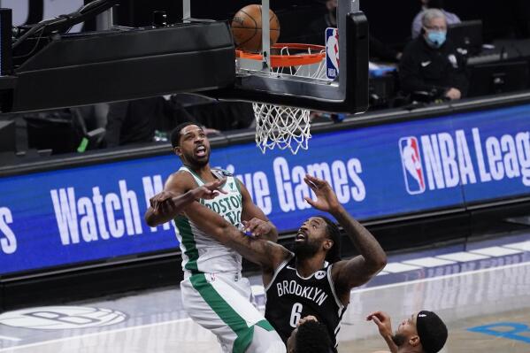 Nets back atop East after beating Celtics 109 104 AP News